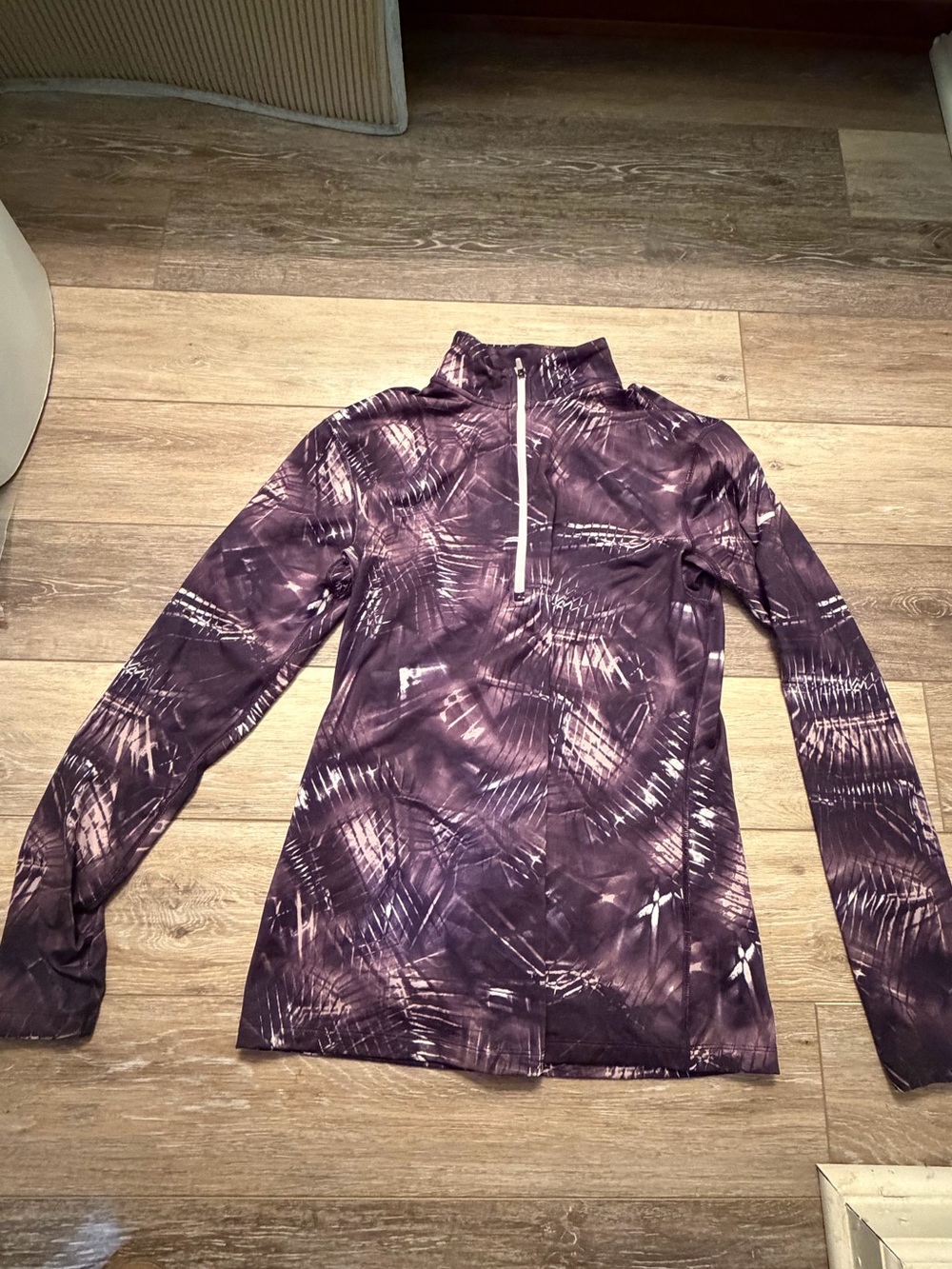 Nike Pro quarter zip compression shirt